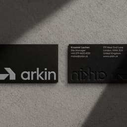 Brand Identity And Naming For Arkin Construction Solutions cover image