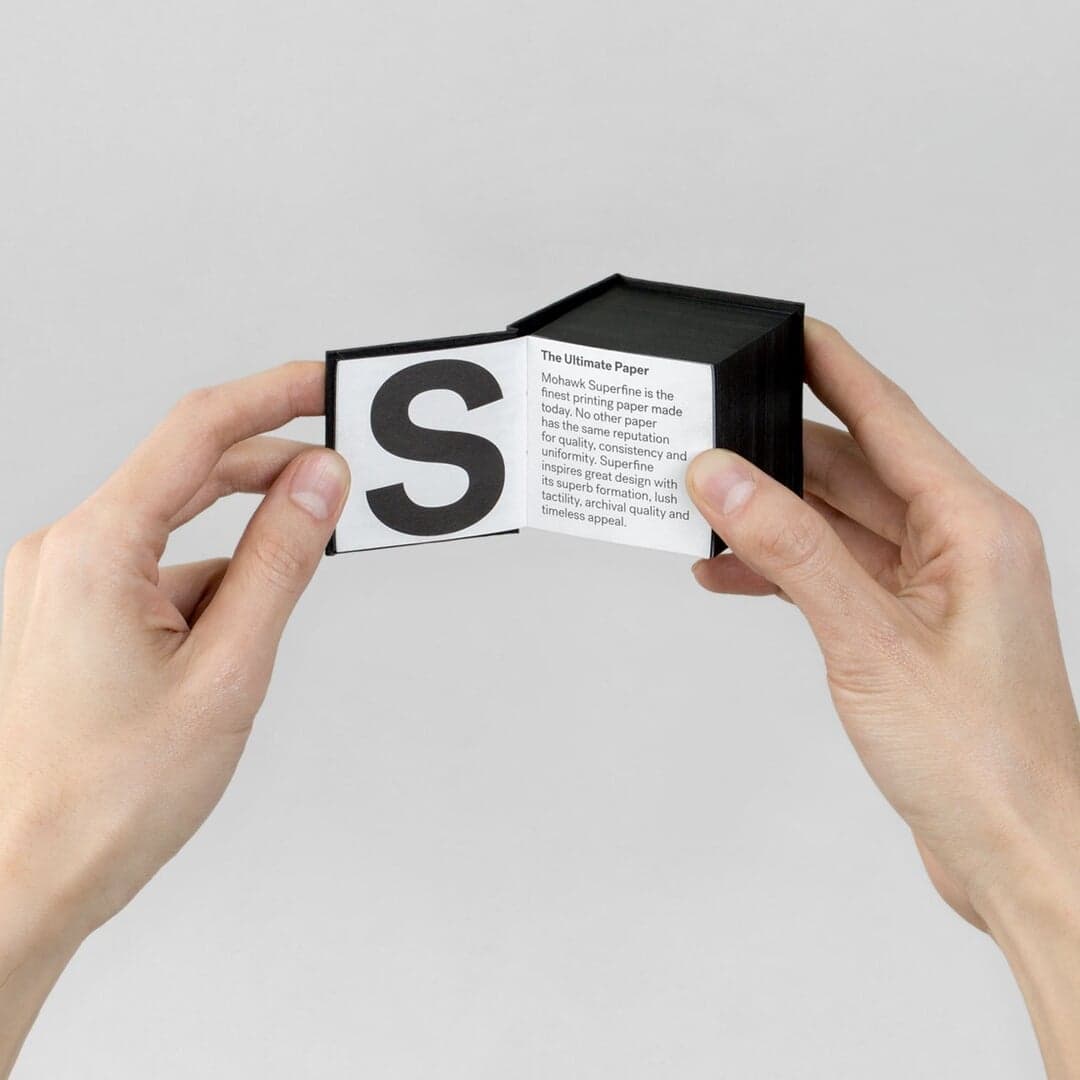 Print Campaign And Booklet Design For Mohawk Superfine