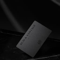 Brand Identity For Black Vantage Membership Tier cover image