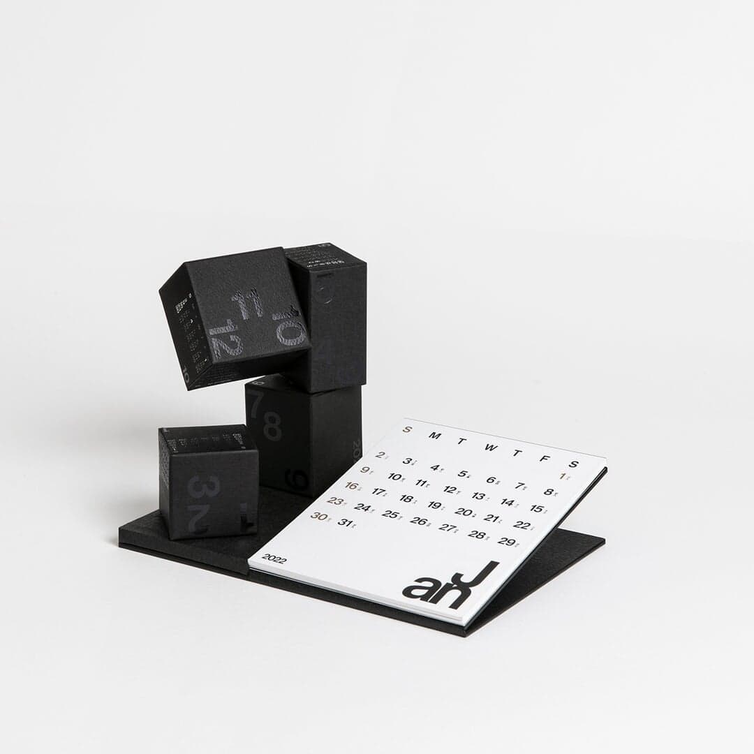 Product And Packaging Design For 2022 Balance Calendar