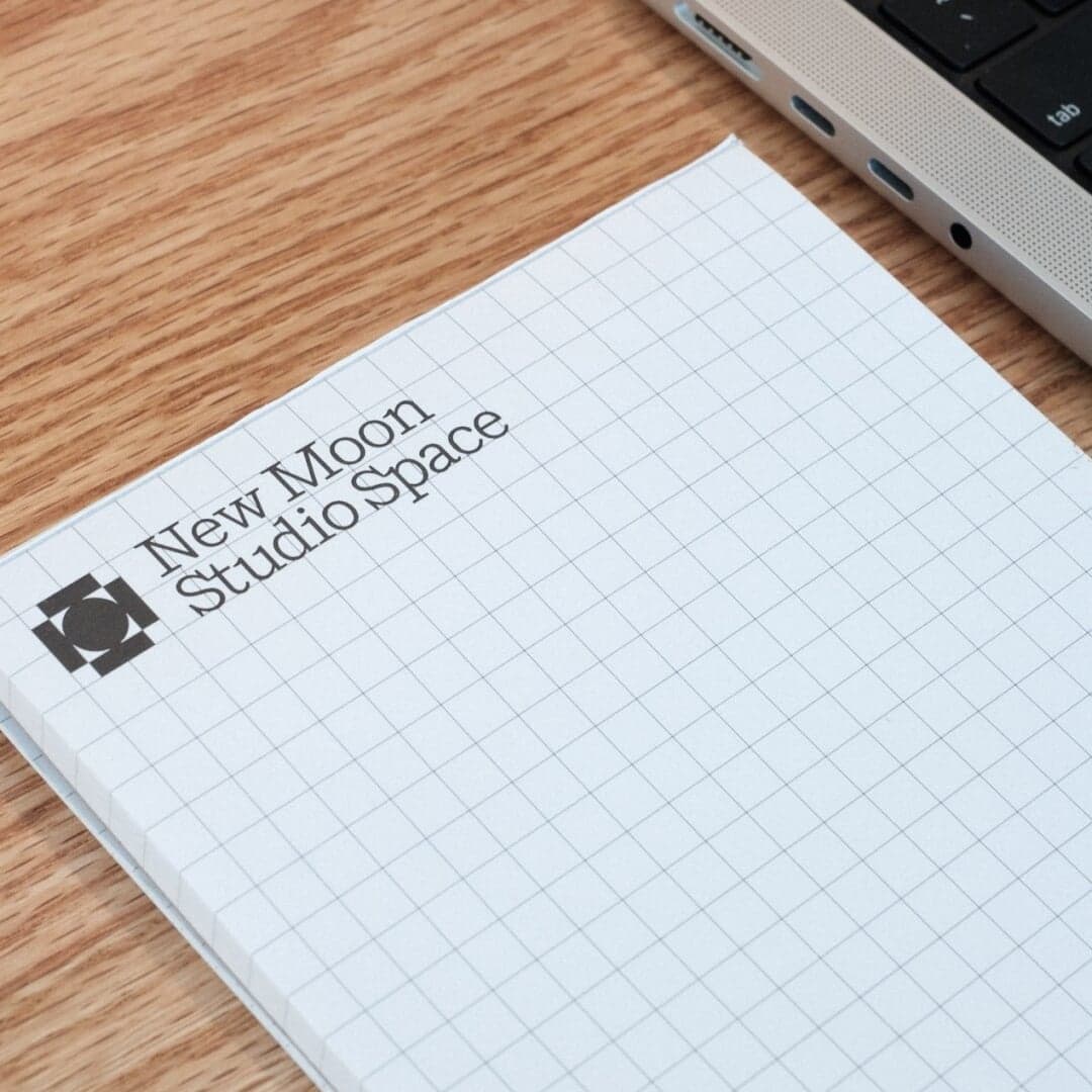 Visual Identity And Website For New Moon Studio Space