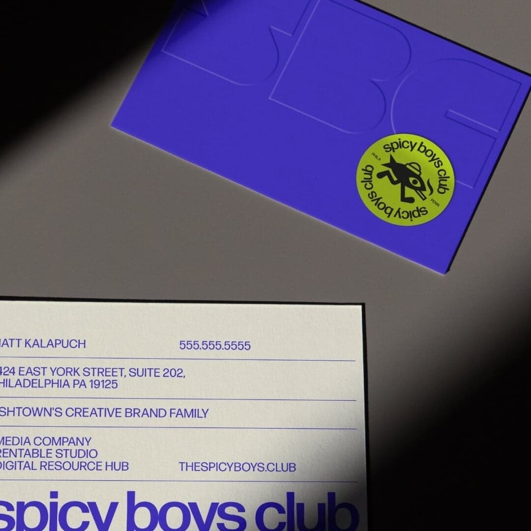Visual Identity For Spicy Boys Club