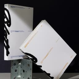 Graphic design for a monograph by an architecture studio - thumbnail 1