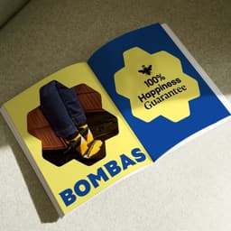Brand Identity For Bombas Apparel Brand cover image
