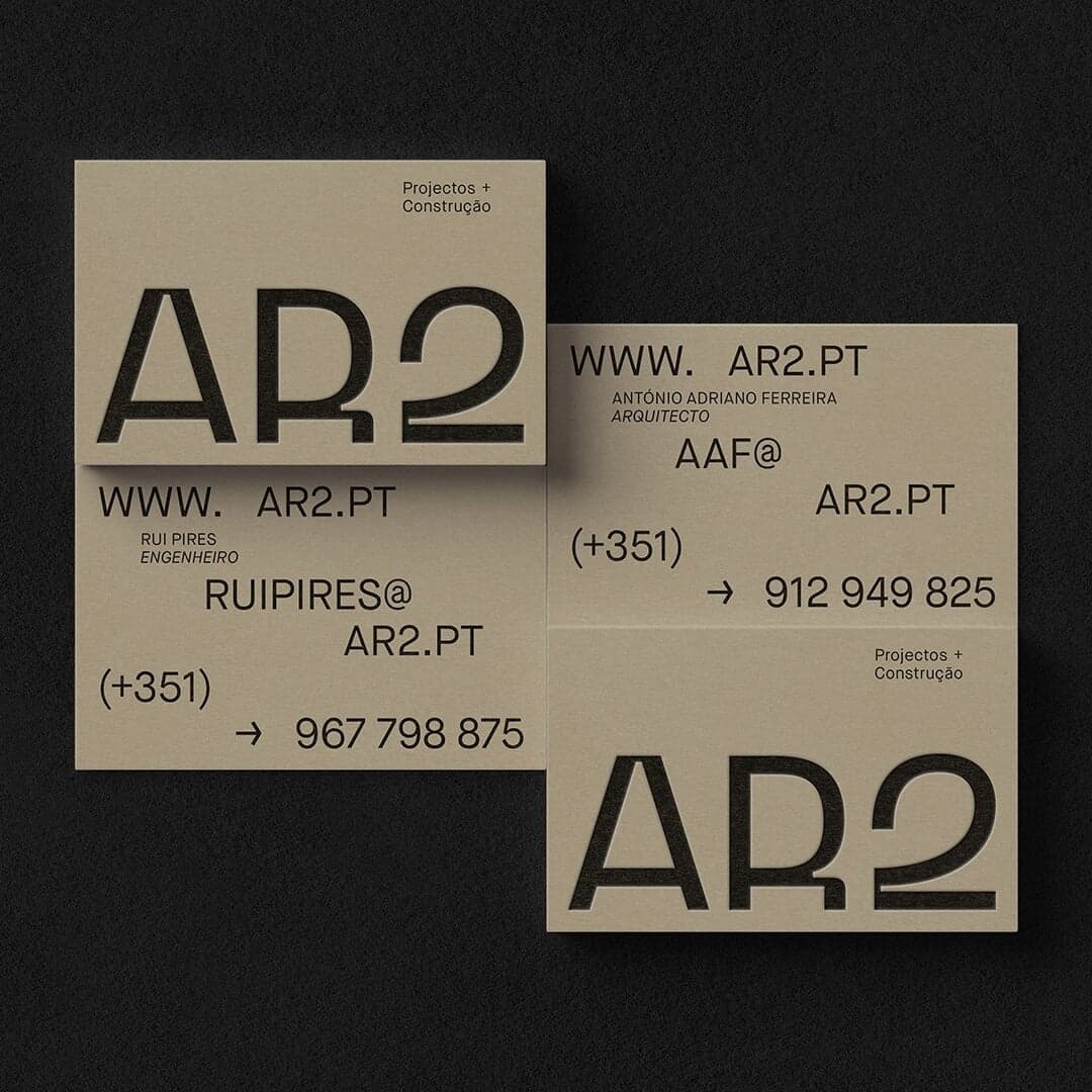 Brand Identity For Ar2 Construction Company
