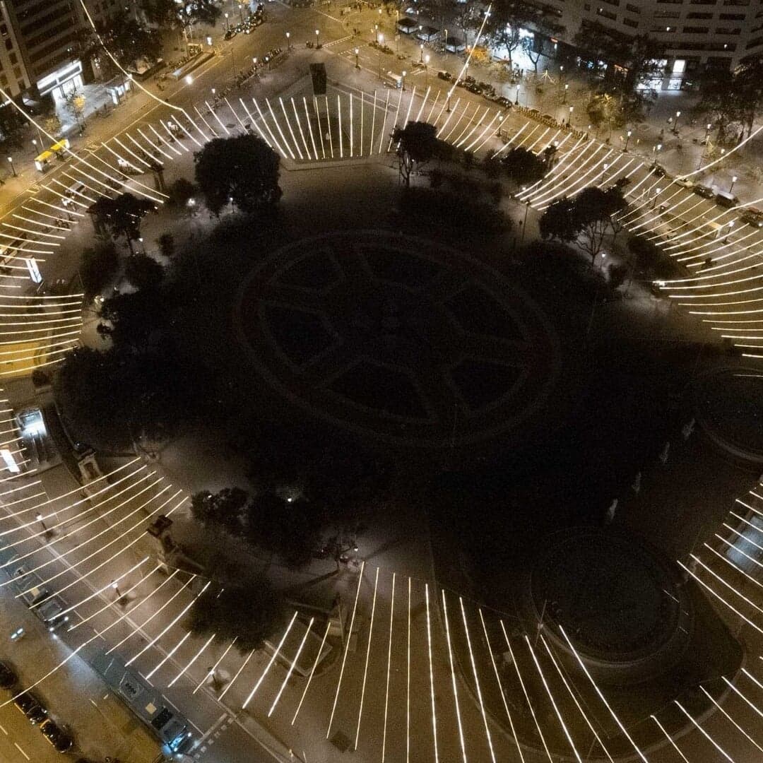 Christmas Lighting Installation for Llums de Nadal