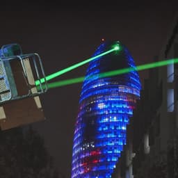 Laser Installation for Barcelona cover image