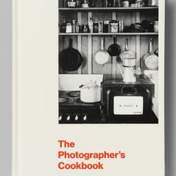 Book Design For The Photographer's Cookbook cover image