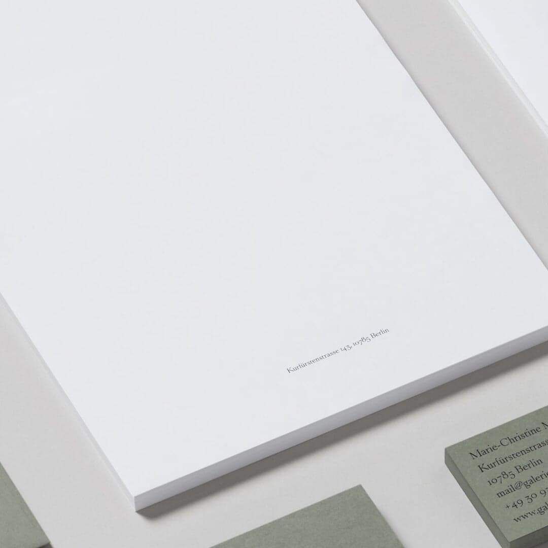 Identity And Website Design For Galerie Molitor