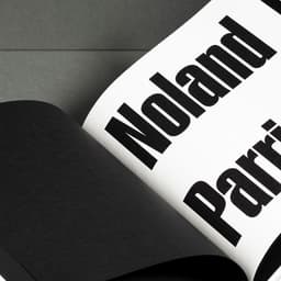 Book Design For Kenneth Noland And Steven Parrino Exhibition cover image