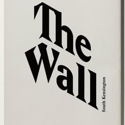 Exhibition Catalogue Design For Stefan Brüggemann’s The Wall cover image
