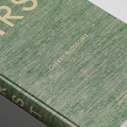 Book Design For Damien Hirst Cherry Blossoms cover image