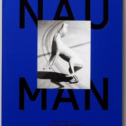 Book Design For Bruce Nauman Exhibition cover image