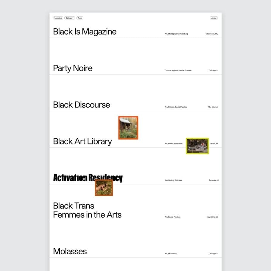 Brand And Web Platform For Creative Ecosystems