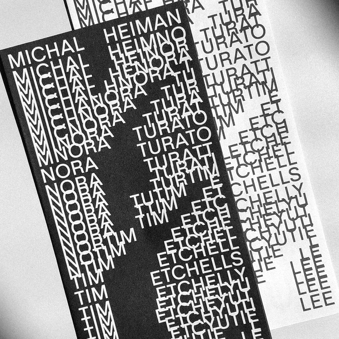 Exhibition Print Design for Städelschule