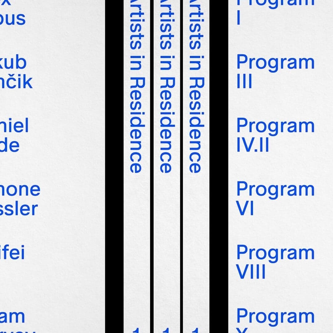 Editorial Catalogue for EIGEN + ART Lab Artist Residency