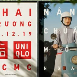 Brand Campaign And Spatial Design For Uniqlo Vietnam Launch cover image