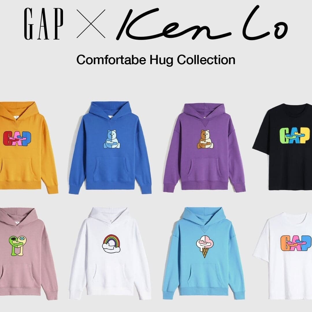 Art Direction for GAP X Ken Lo Comfortable Hug Collection