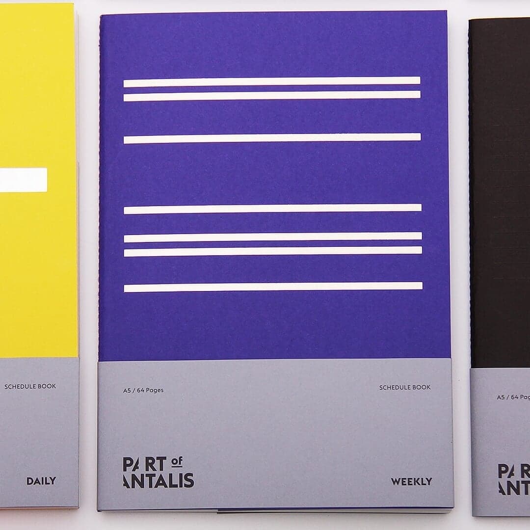 Schedule Book Design for Pop'Set