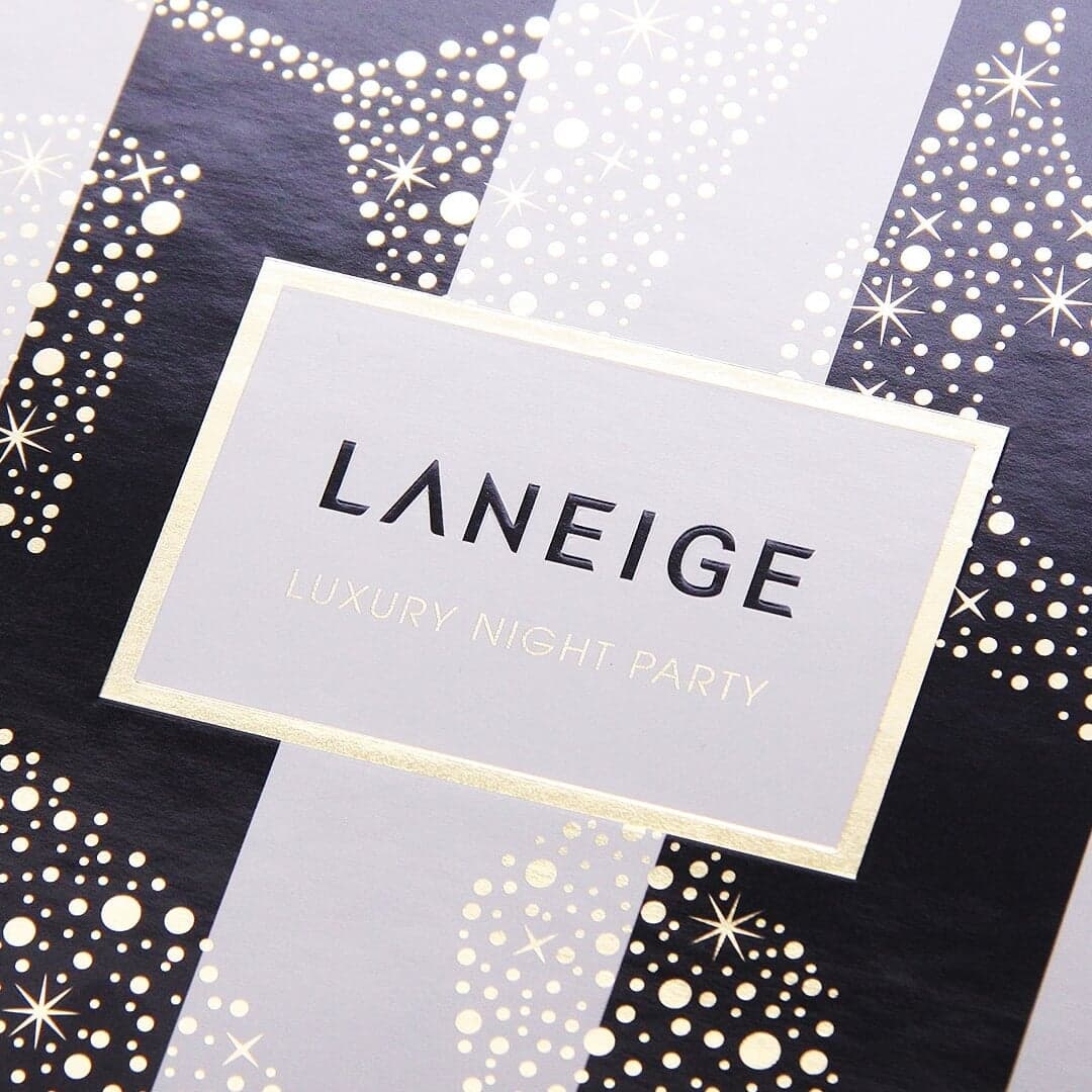 Packaging for Laneige Skincare Products