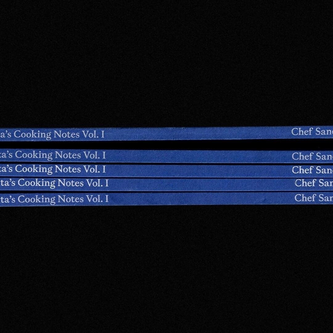 Cookbook Design for Sandy Ho's Cooking Notes Vol. I