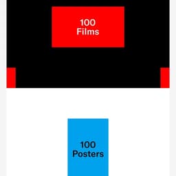 Poster Design for 100 Films 100 Posters cover image