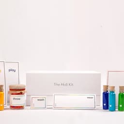 Brand Identity And Packaging For Modern History Holi Kit cover image