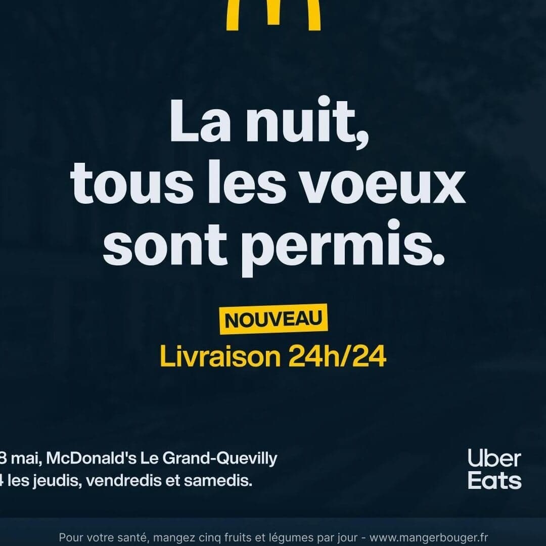 24-hour Delivery Campaign For Mcdonald's