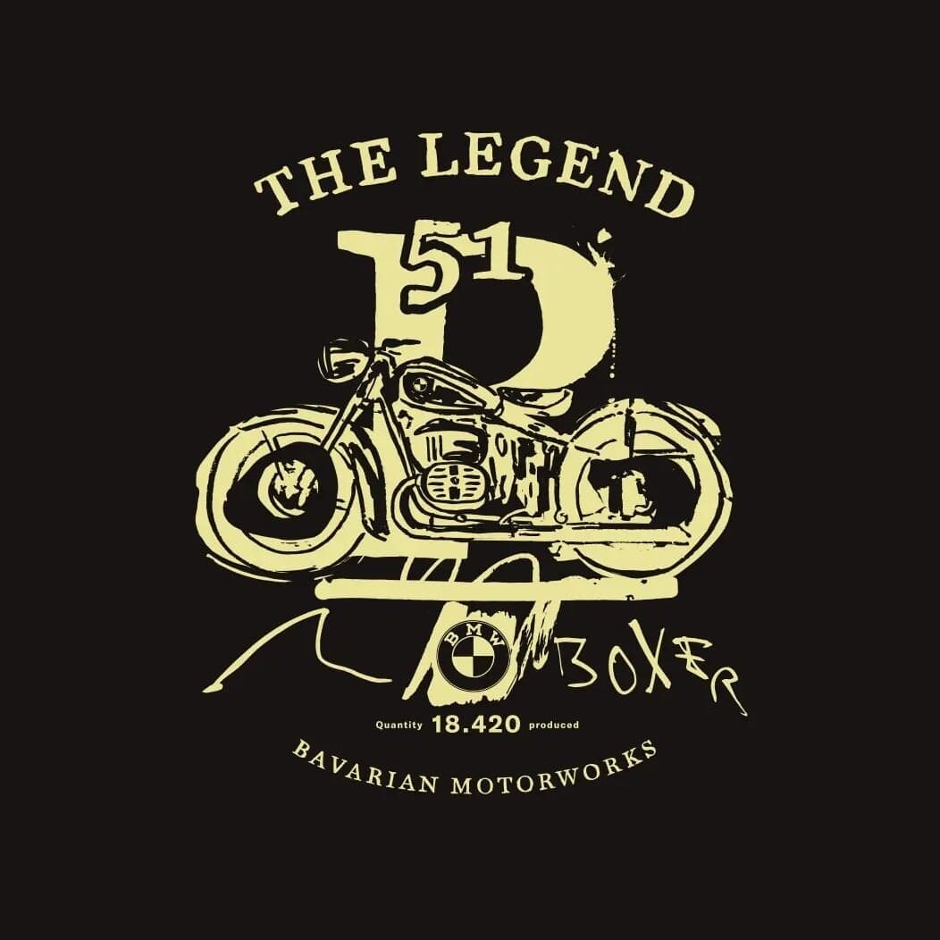 Product Graphics for BMW Motorrad T-Shirt Collection