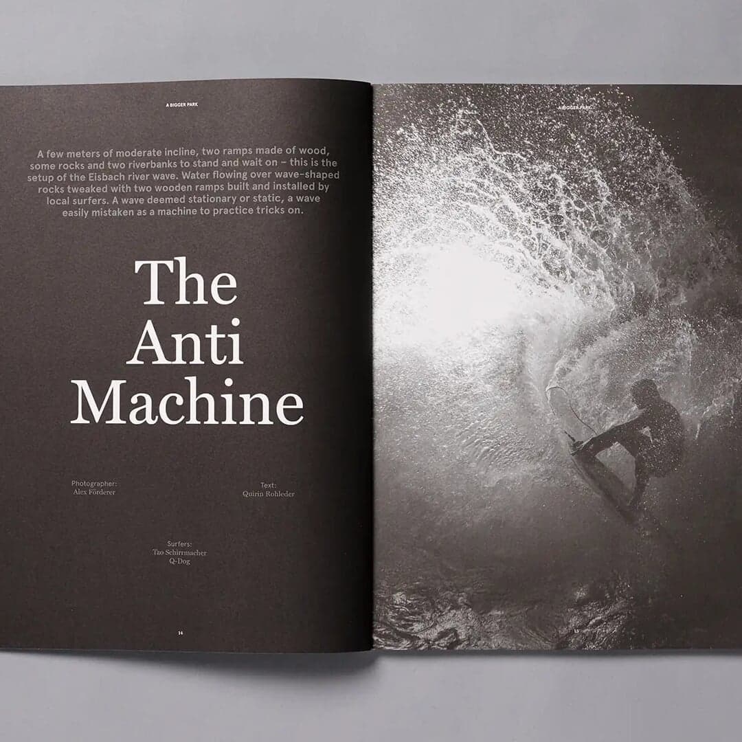 Art Direction for a Bigger Park Magazine and Website
