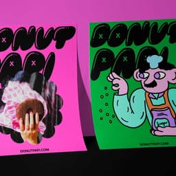 Rebrand And Campaign For Donut Papi cover image