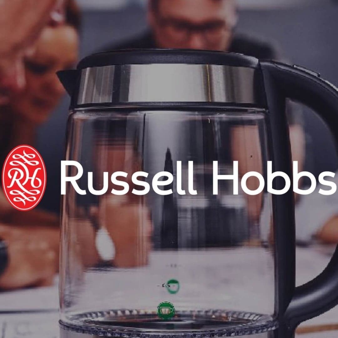 Advertising Campaign For Russell Hobbs Illuminating Kettle Range