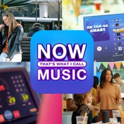 Television Campaign For Now That's What I Call Music App cover image