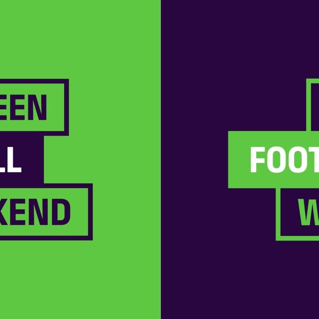 Campaign Identity For Green Football Weekend