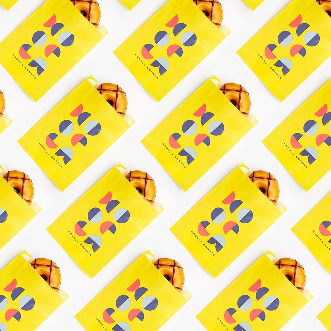 Brand Identity And Packaging For Hoopla Donuts