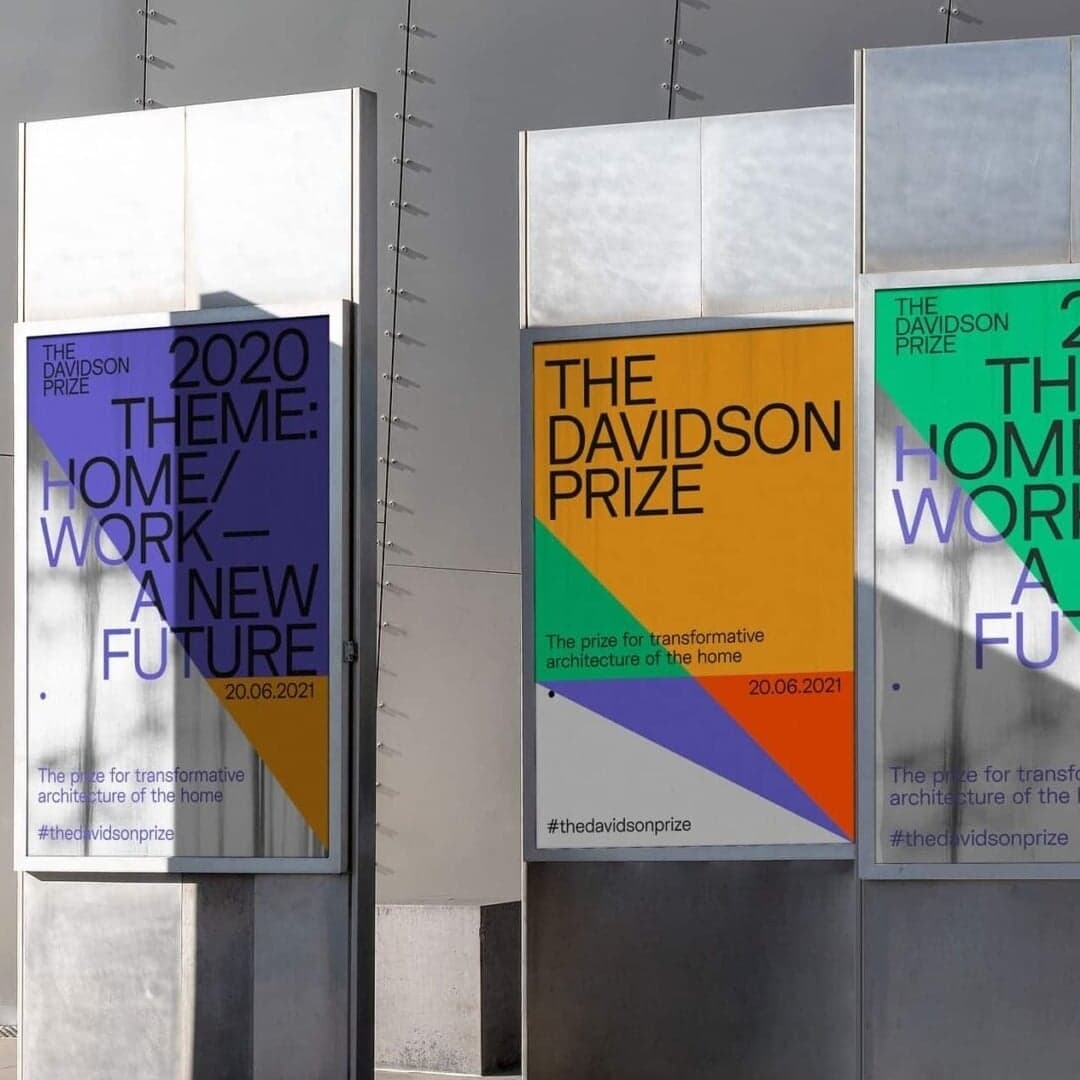 Brand Identity And Campaign For The Davidson Prize