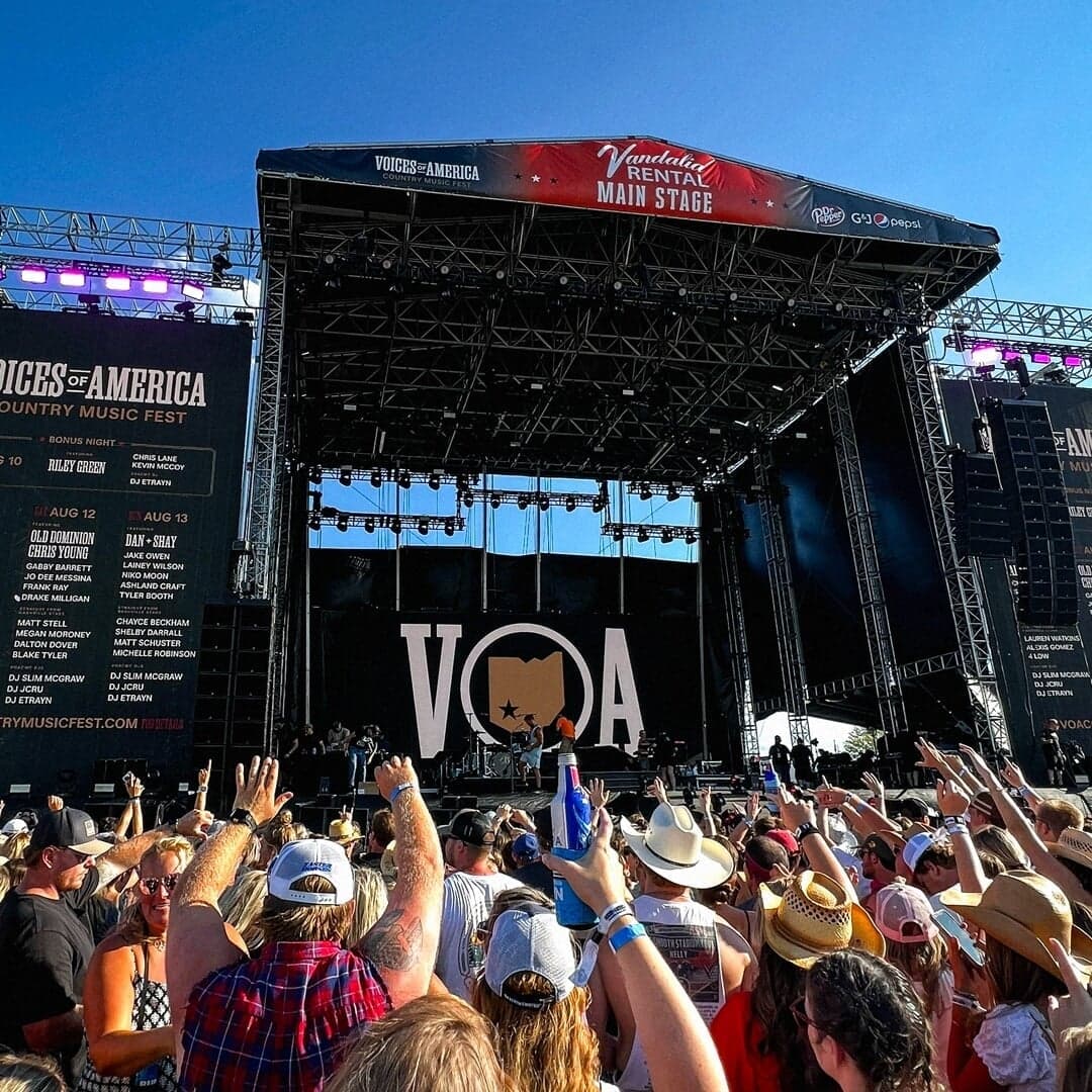 Brand Identity for Voices of America Country Music Festival