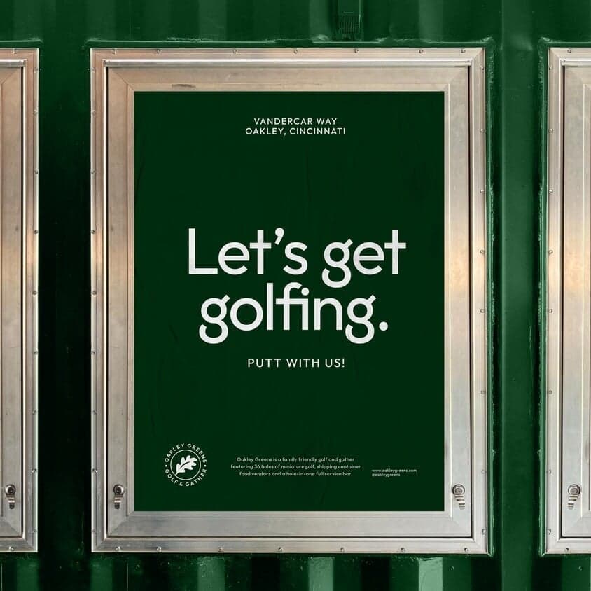 Brand Identity for Oakley Greens
