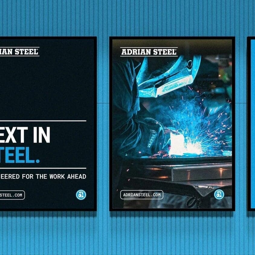Brand Campaign for Adrian Steel