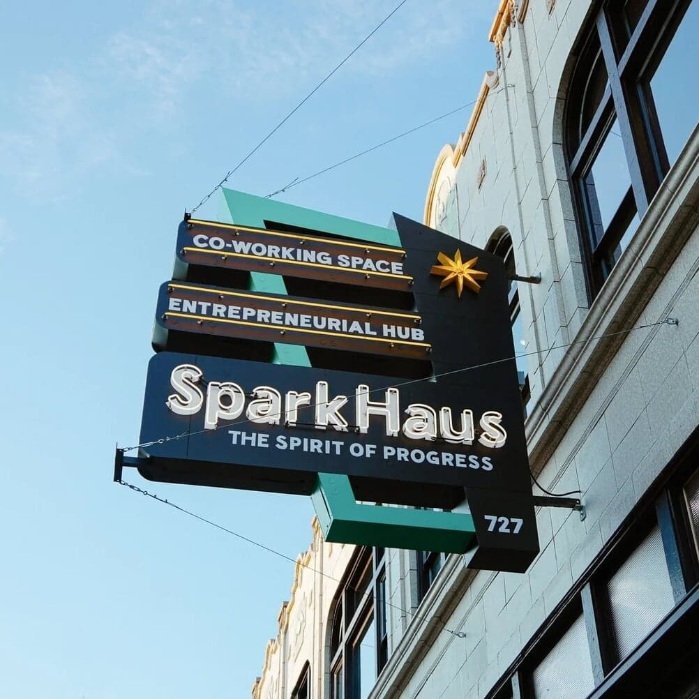 Environmental Installations and Wayfinding for SparkHaus