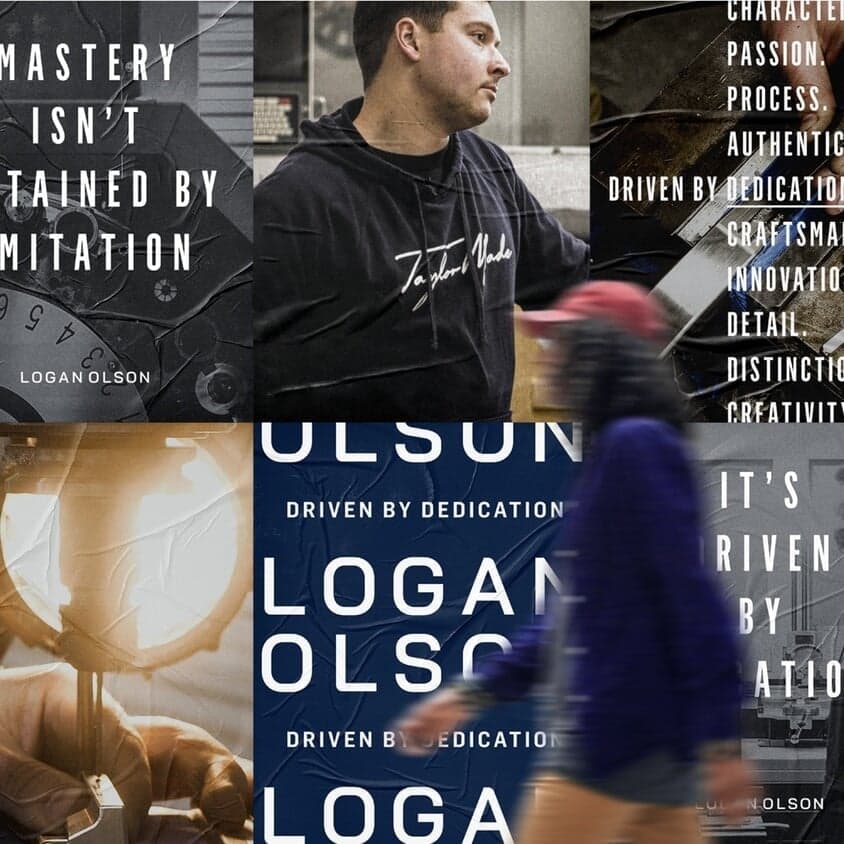 Brand Campaign for Logan Olson Putters