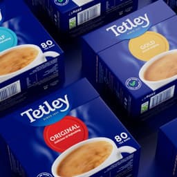 Brand Identity for Tetley Tea cover image