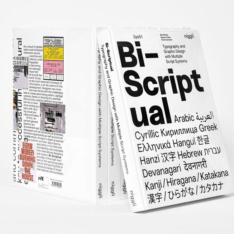 Editorial Design for the Bi-Scriptual Multiscript Typography Book