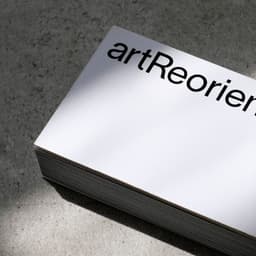 Visual Identity and Website for Art Reoriented - thumbnail 1