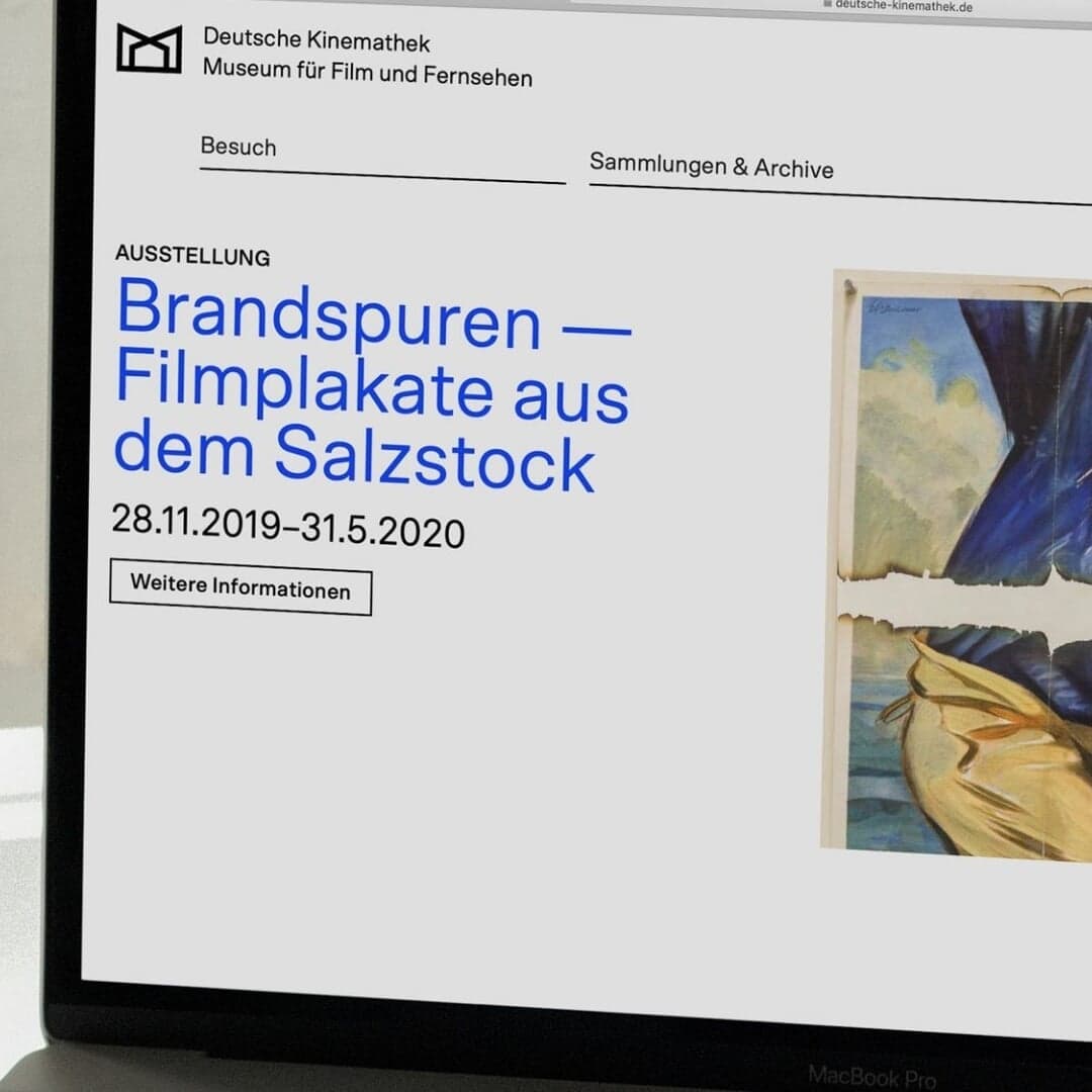 Website Redesign for Deutsche Kinemathek