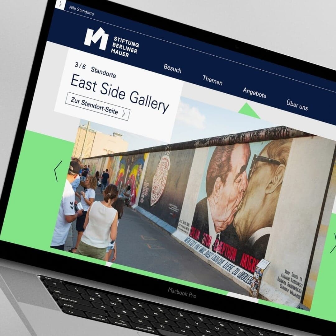 Accessible Website Design for the Berlin Wall Foundation