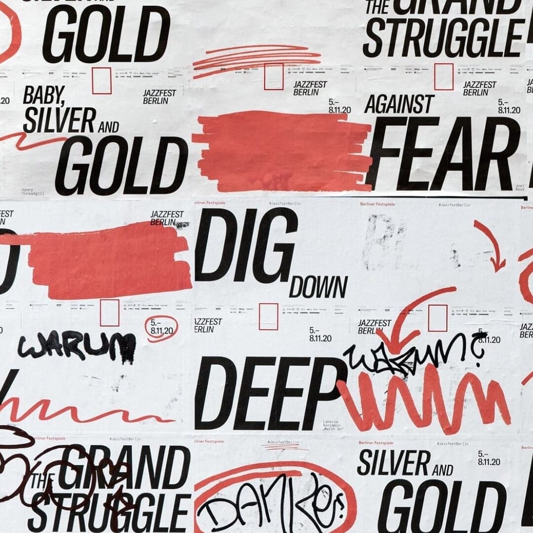 Visual Identity for Jazzfest Berlin 2020