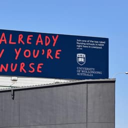 Brand Campaign For University Of Wollongong cover image