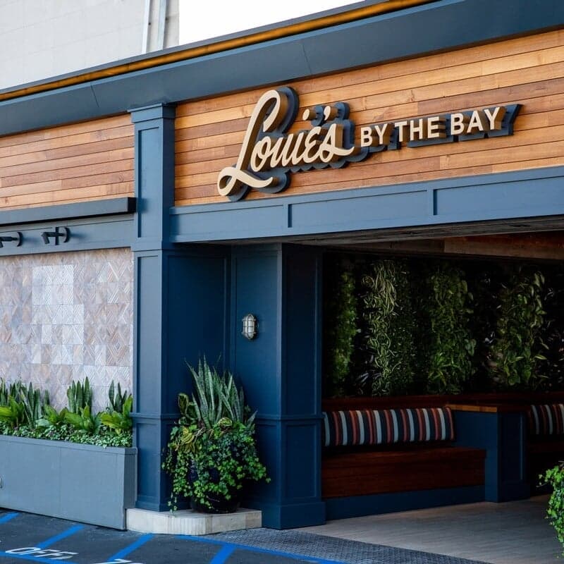 Restaurant Branding For Louie's By The Bay