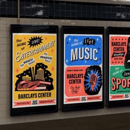 Poster Series For Seatgeek Stadium Events cover image